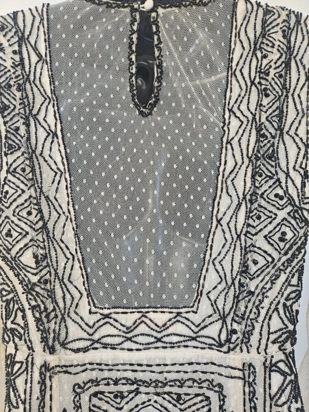 Free People Valentina Beaded Mini Dress